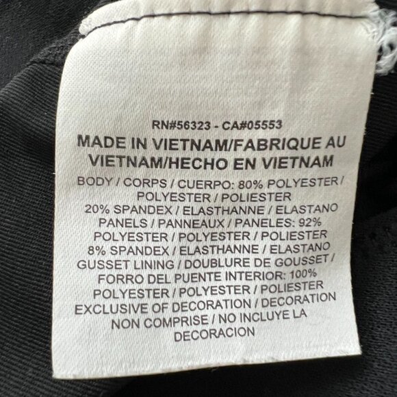 Nike Pro Black Cropped Yoga Pants - Picture 5 of 6